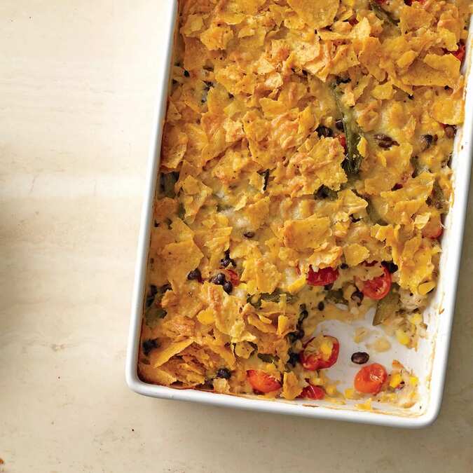 Tex-Mex Barley Bake