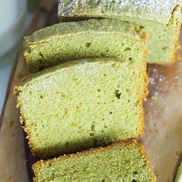 Green Tea Pound Cake