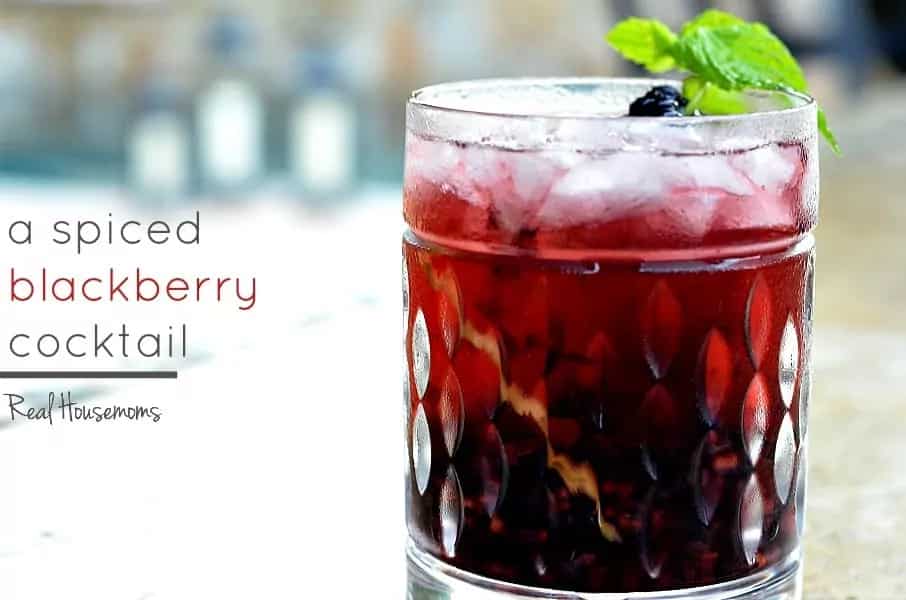 How to make A Spiced Blackberry Cocktail Recipe