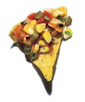 Charred Corn And Tomato Salsa