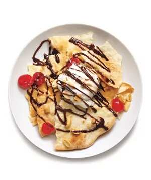 How to make Cinnamon Tortilla Sundaes Recipe