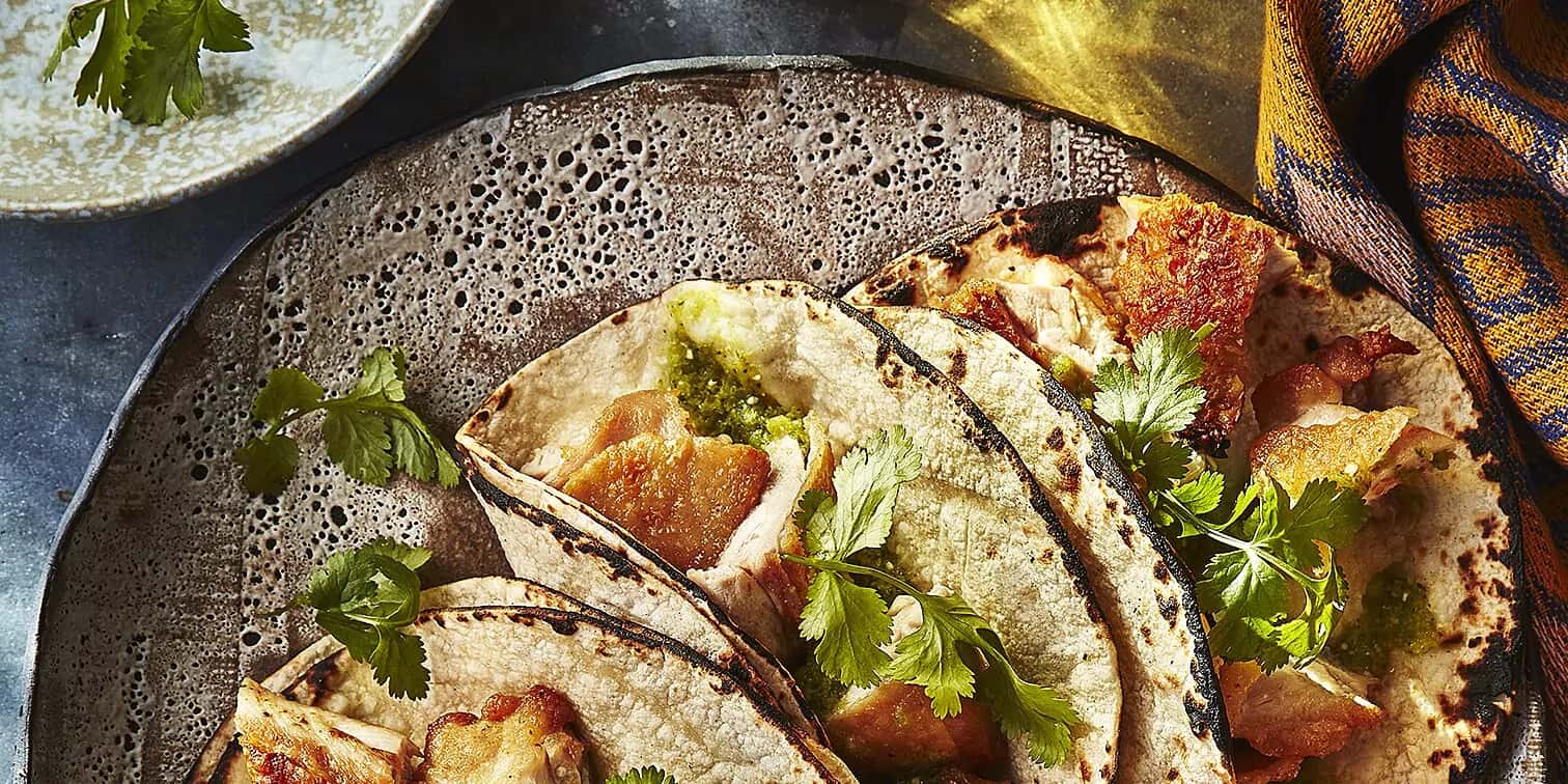 How to make Crispy Chicken Skin Tacos Recipe