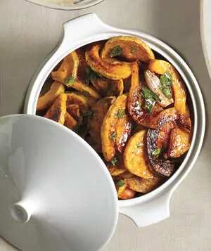 How to make Roasted Butternut Squash With Mustard Vinaigrette Recipe