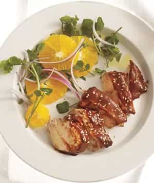How to make Chicken With Mole Sauce And Citrus Salad Recipe