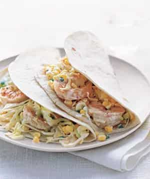 How to make Shrimp Tacos With Citrus Cabbage Slaw Recipe