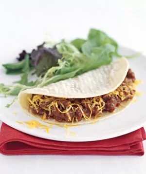 Sloppy Joes In Soft Corn Tortillas