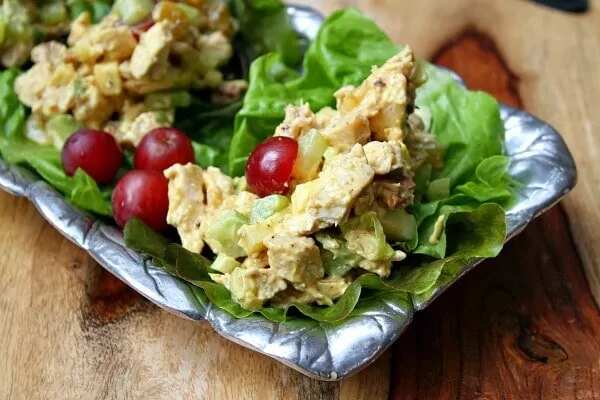 Fruity Curry Chicken Salad