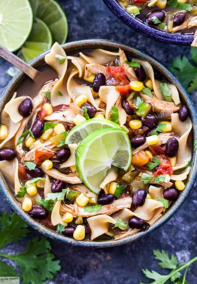 How to make Southwest Chicken Noodle Soup Recipe