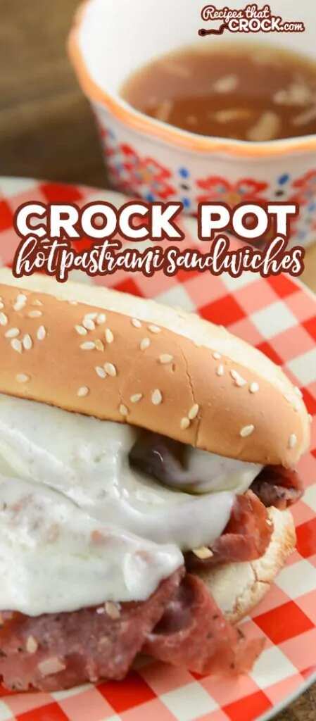 How to make Crock Pot Hot Pastrami Sandwiches Recipe