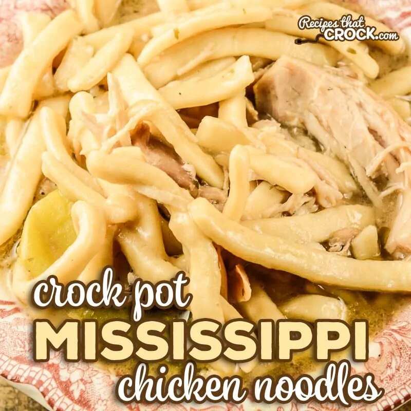 How to make Crock Pot Mississippi Chicken Noodles Recipe