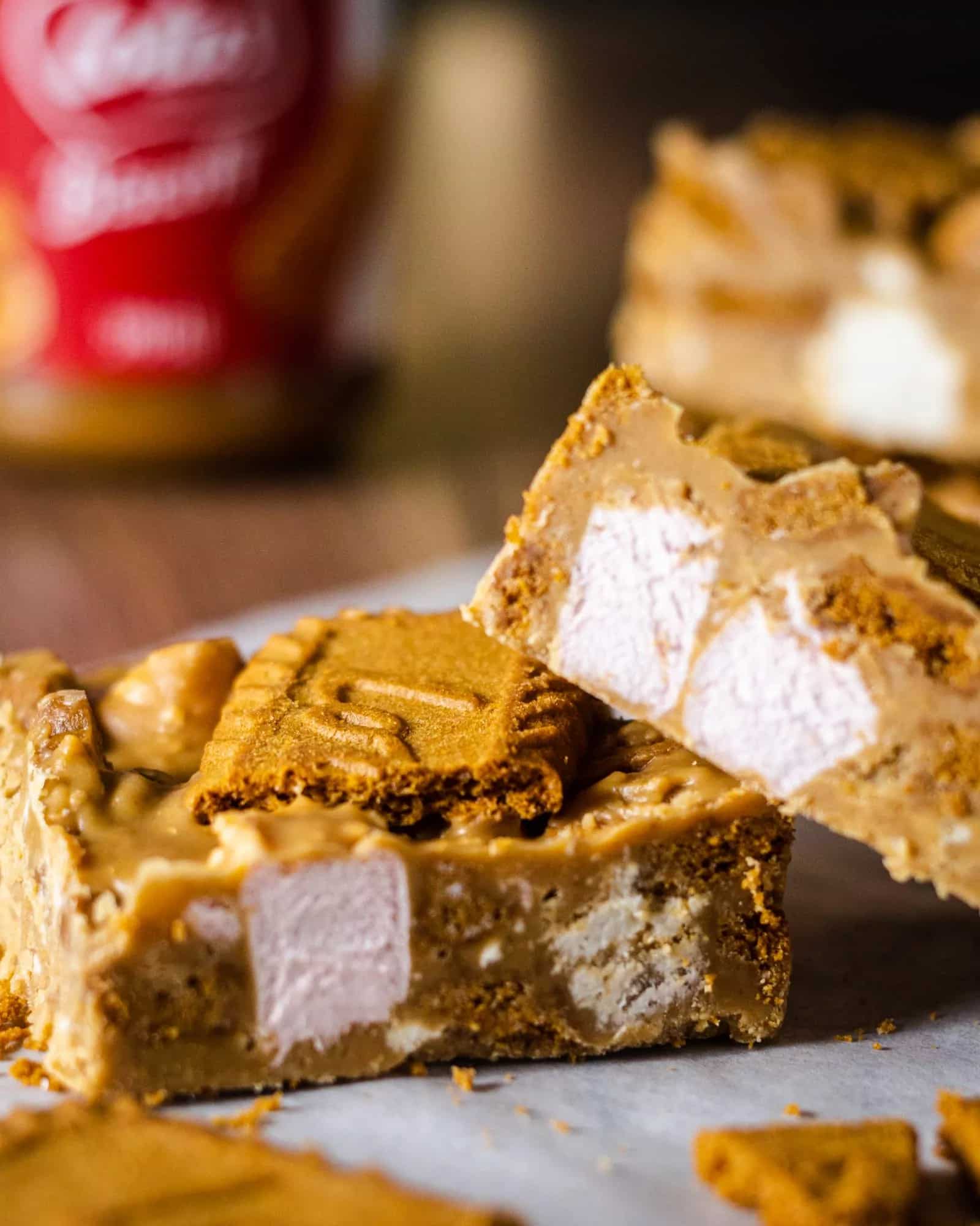 How to make Biscoff Rocky Road With White Chocolate Recipe