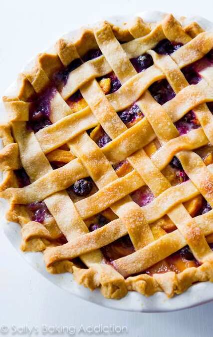 Blueberry Peach Pie