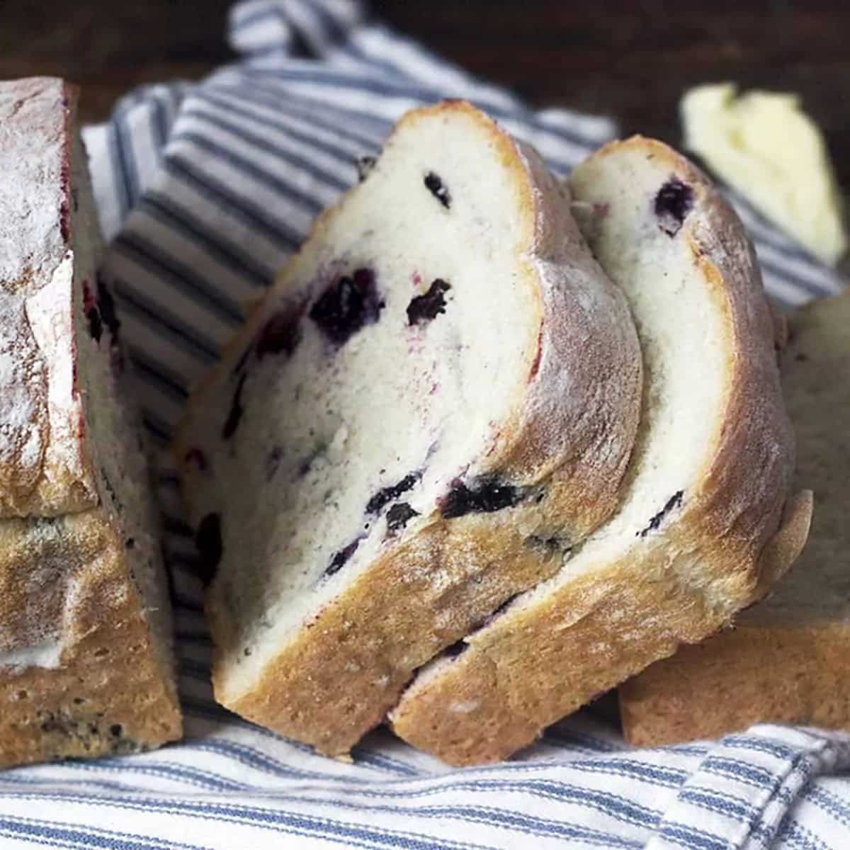 How to make Fresh Blueberry Yeast Bread Recipe