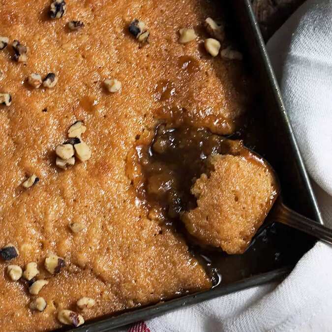 Maple Walnut Pudding Chomeur