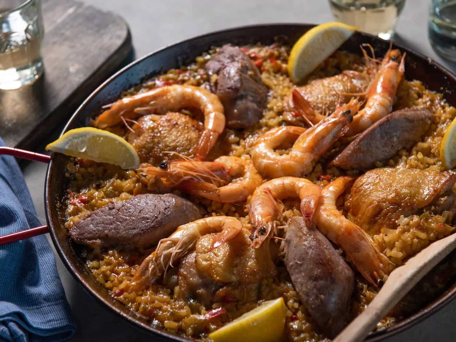 How to make Stovetop Paella Mixta Recipe