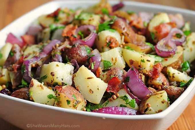 How to make Texas Style New Potato Salad Recipe
