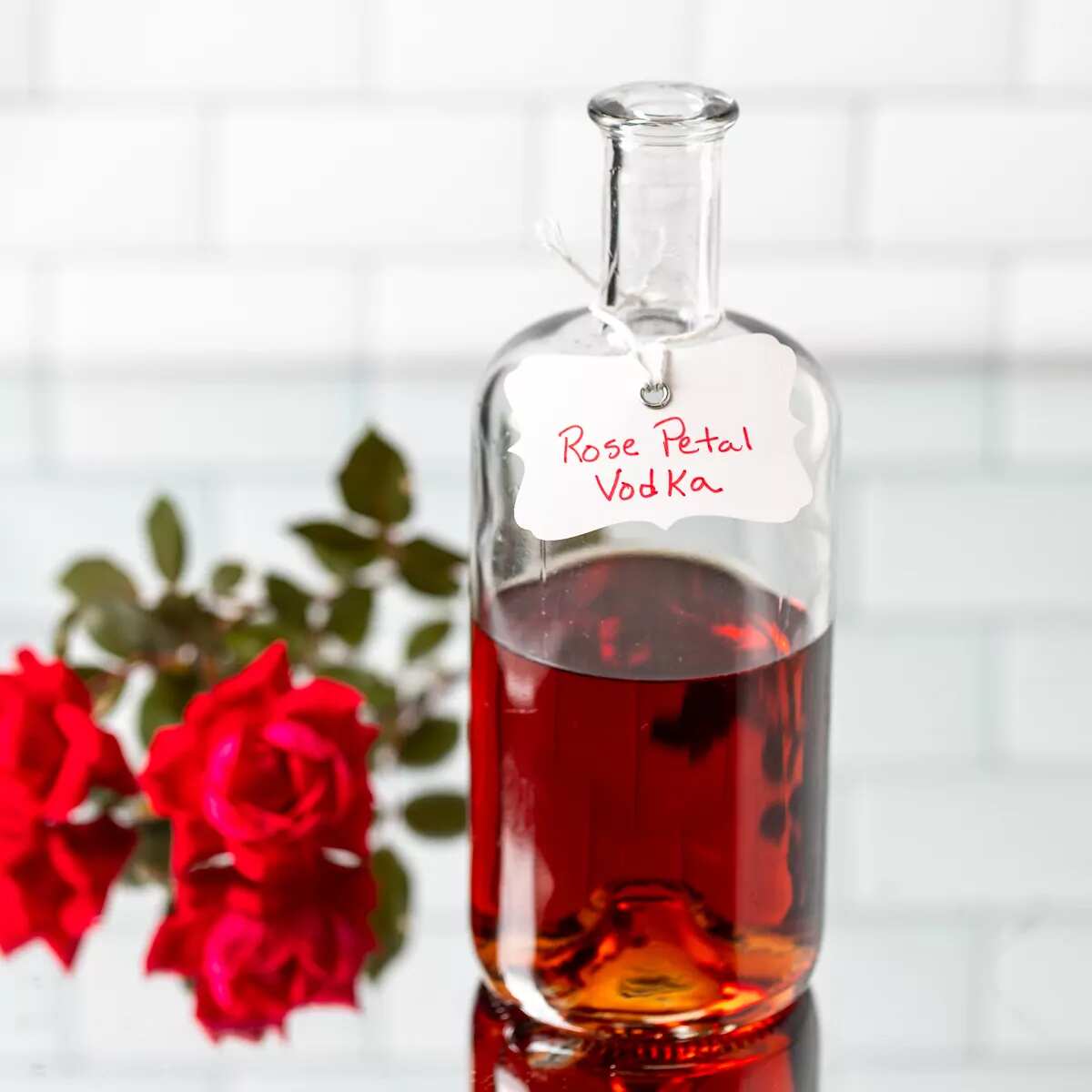 How to make Rose Infused Vodka Recipe