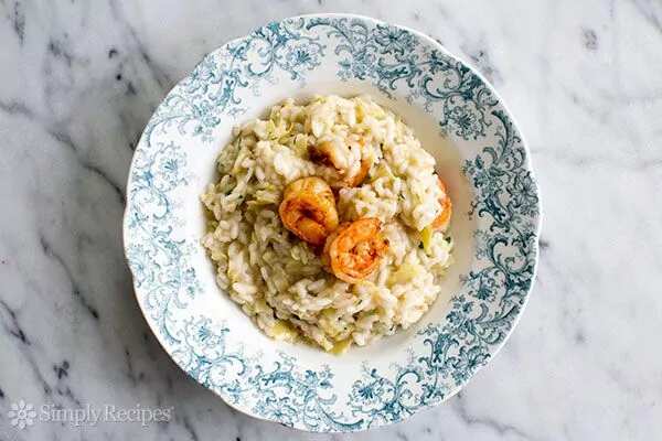 Artichoke And Shrimp Risotto