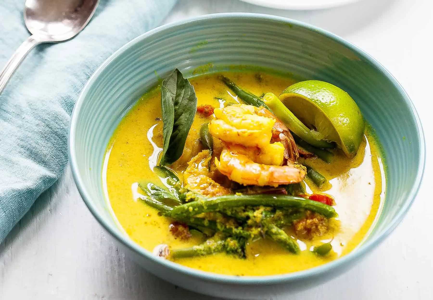 How to make Cambodian Coconut Shrimp Soup Recipe