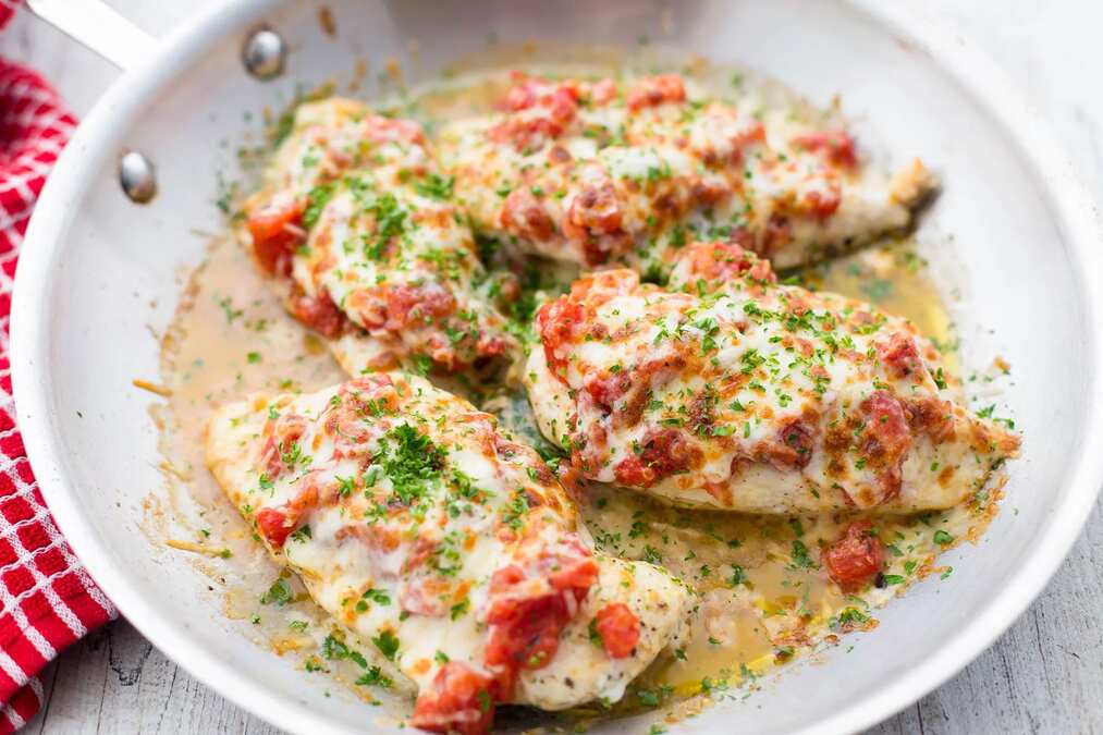 Bruschetta Chicken Cutlets