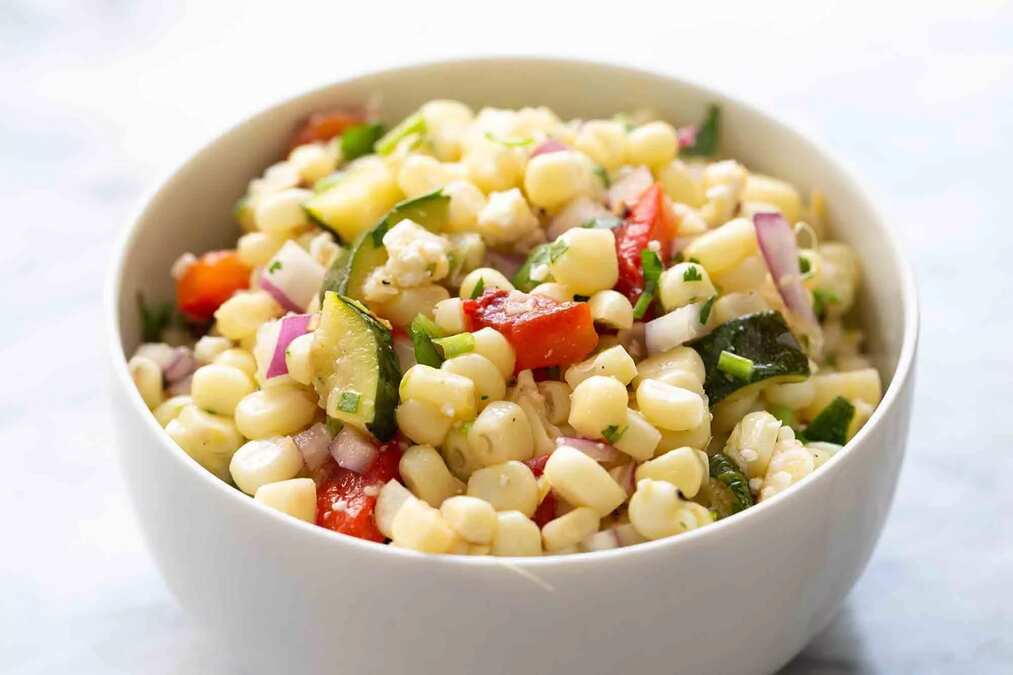 Grilled Corn Salad