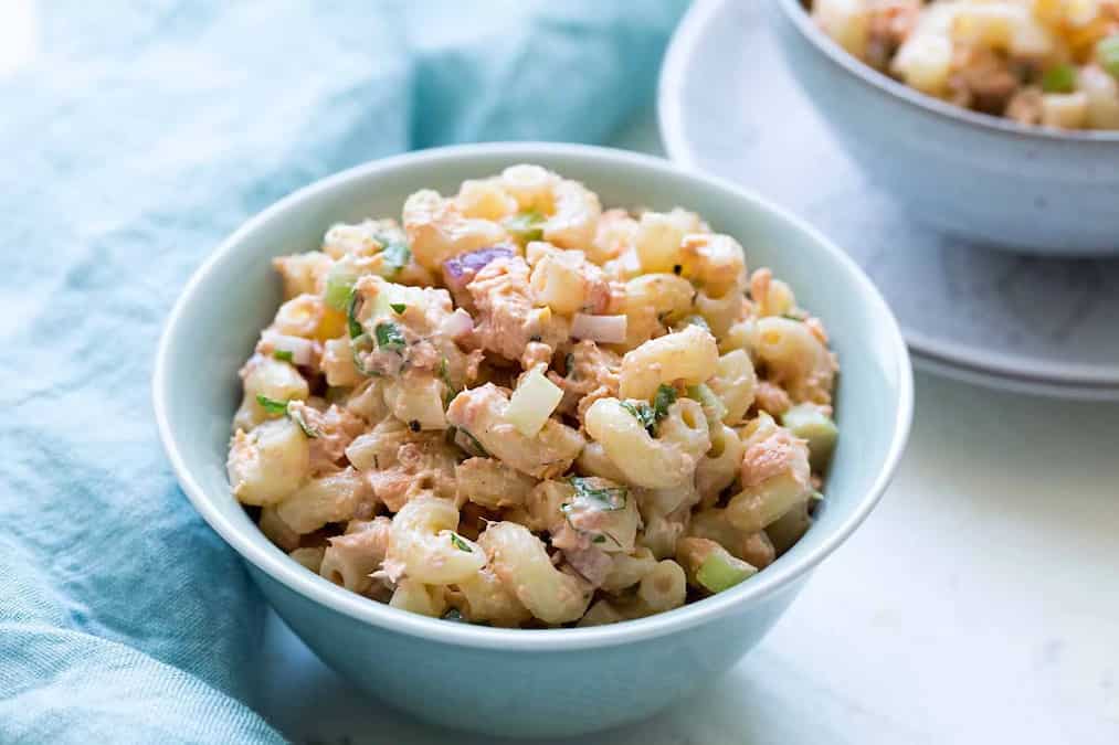 Salmon Macaroni Salad Salmon Macaroni Salad