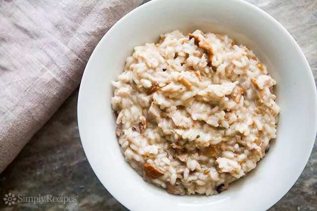 Turkey Mushroom Risotto
