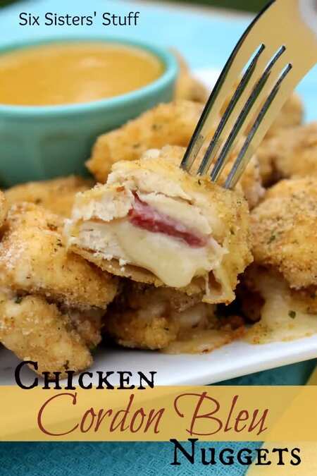 Chicken Cordon Bleu Nuggets