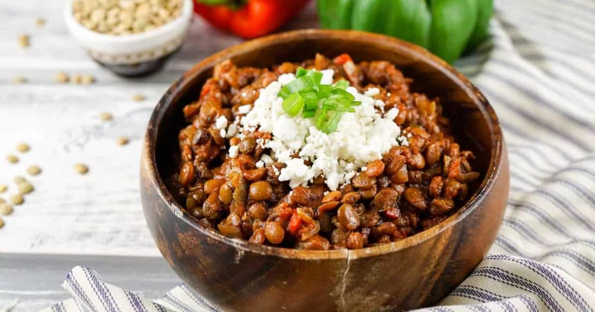 How to make Slow Cooker Tuscan Lentil Sloppy Joes Recipe