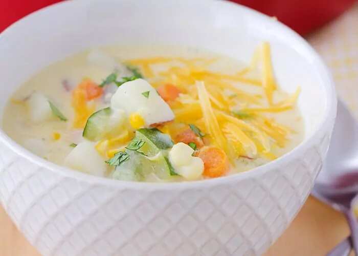 Zucchini Corn Chowder
