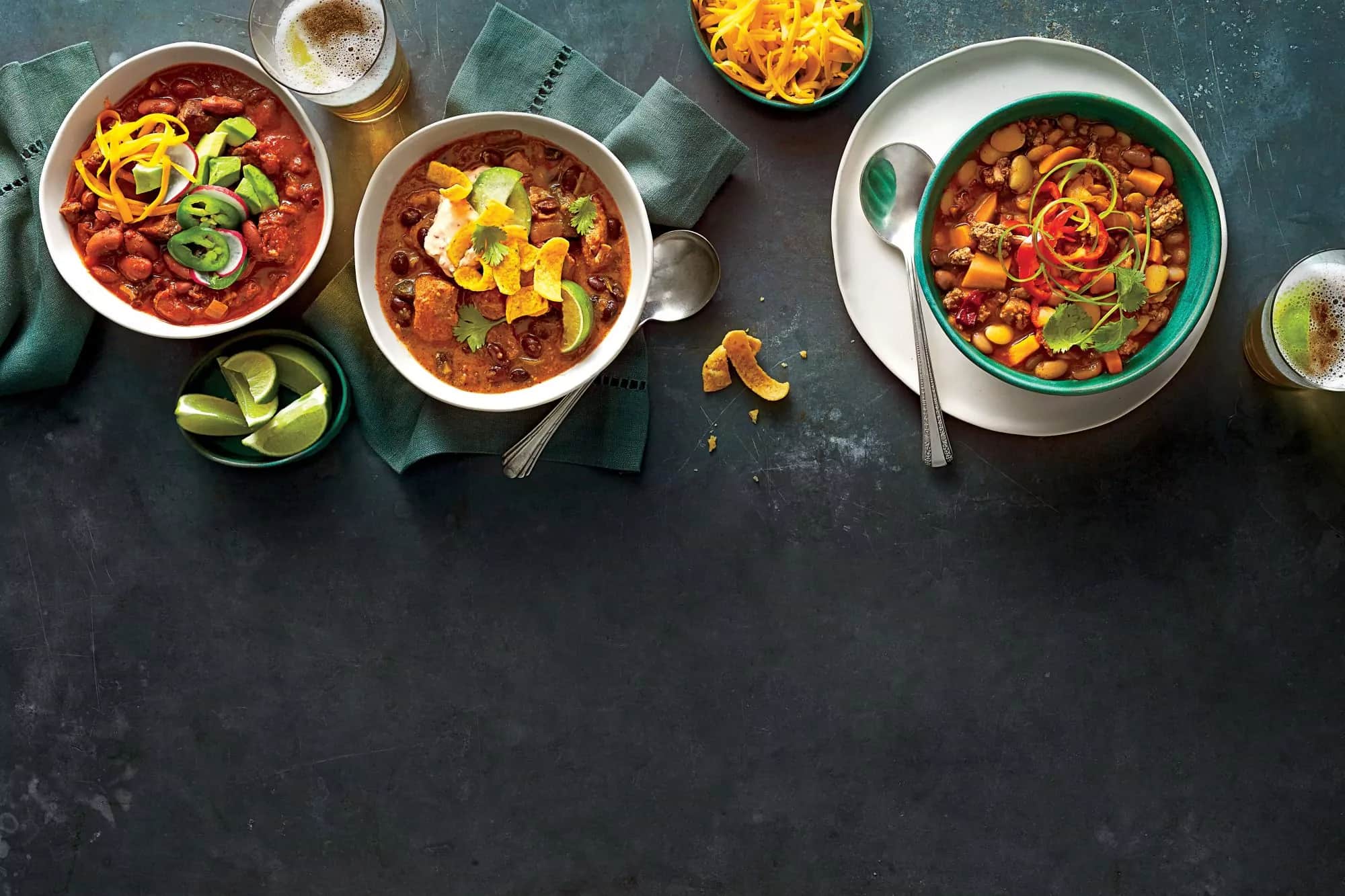 How to make Smoky Turkey-and-sweet Potato Chili Recipe