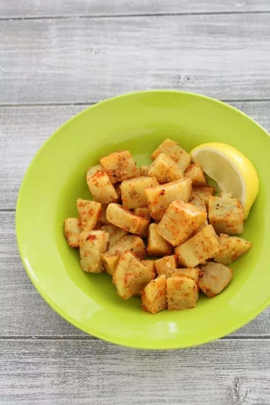 How to make Sweet Potato Chaat Recipe