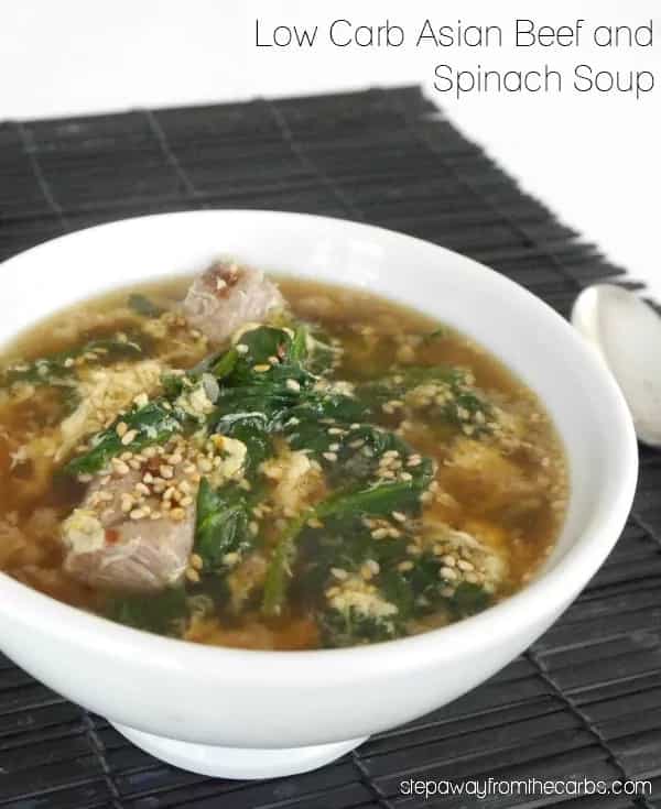 How to make Asian Beef And Spinach Soup Recipe