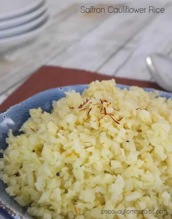 How to make Saffron Cauliflower Rice Recipe