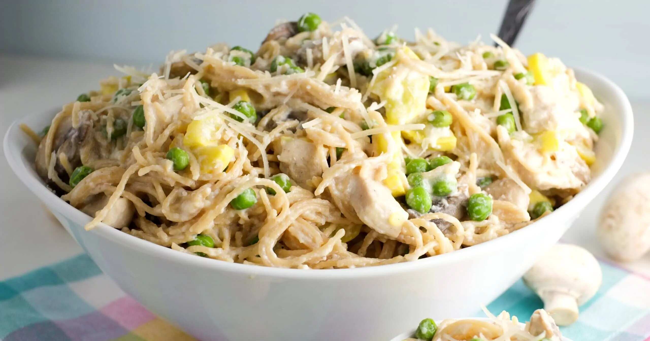 How to make Veggie Packed Chicken Tetrazzini Recipe
