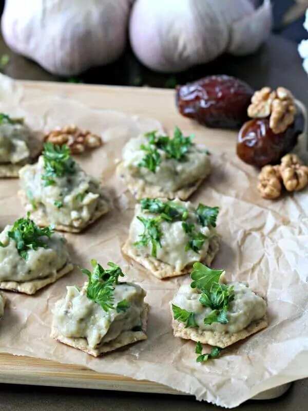 How to make Vegan Roasted Eggplant Spread Recipe