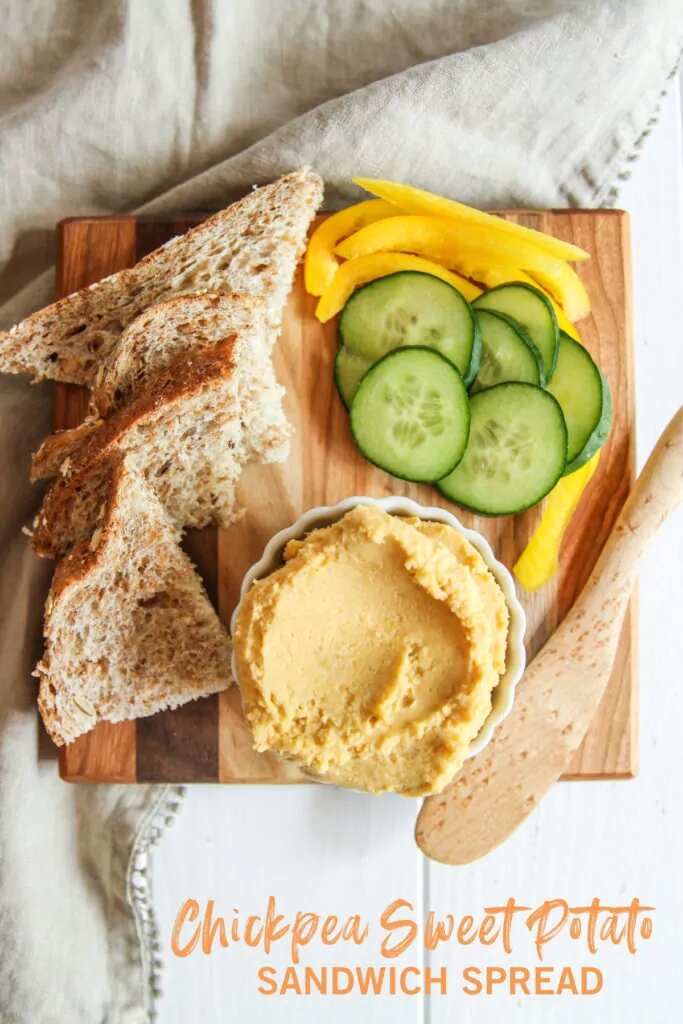 How to make Sweet Potato Chickpea Sandwich Recipe