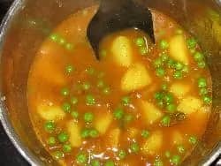 How to make Aloo Matter Recipe