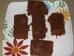 How to make Biscuit Chocolate Cake In Microwave Recipe