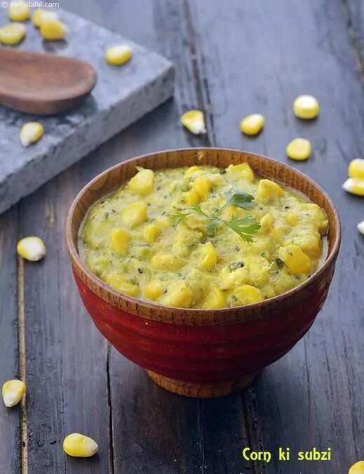 Corn Ki Subzi Corn Ki Subzi