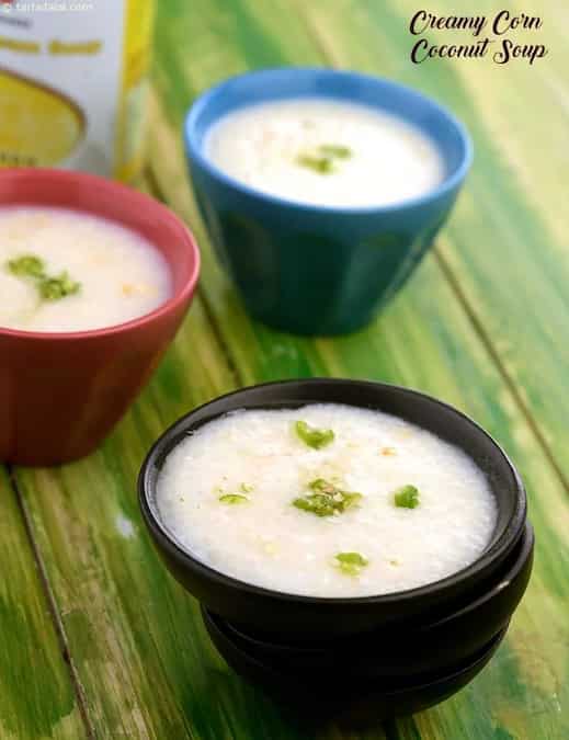 Creamy Corn Coconut Soup Creamy Corn Coconut Soup