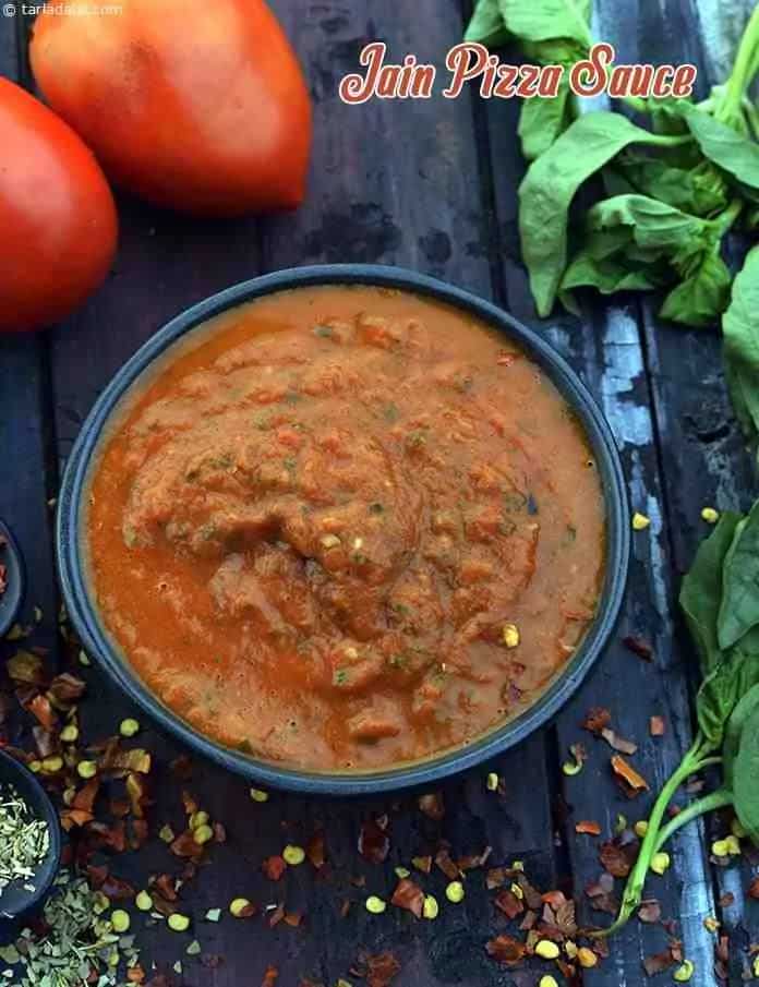 How to make Jain Pizza Sauce Recipe