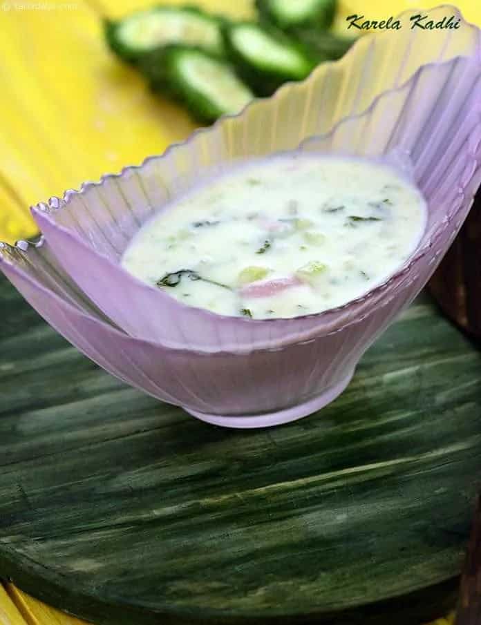 How to make Karela Kadhi Recipe