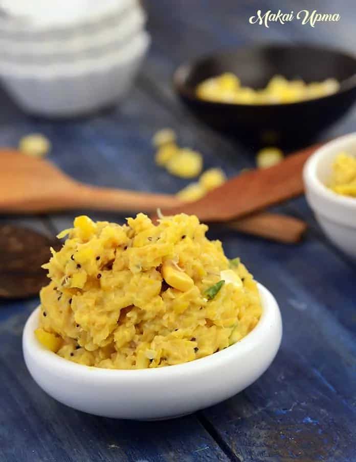 How to make Makai Upma Recipe