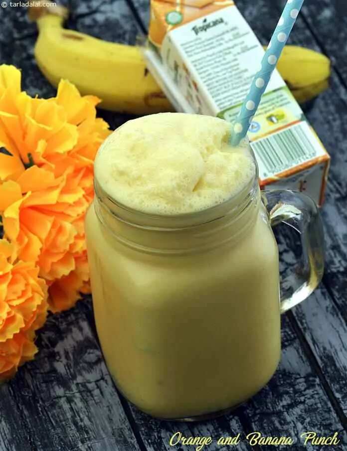 How to make Orange And Banana Punch Recipe