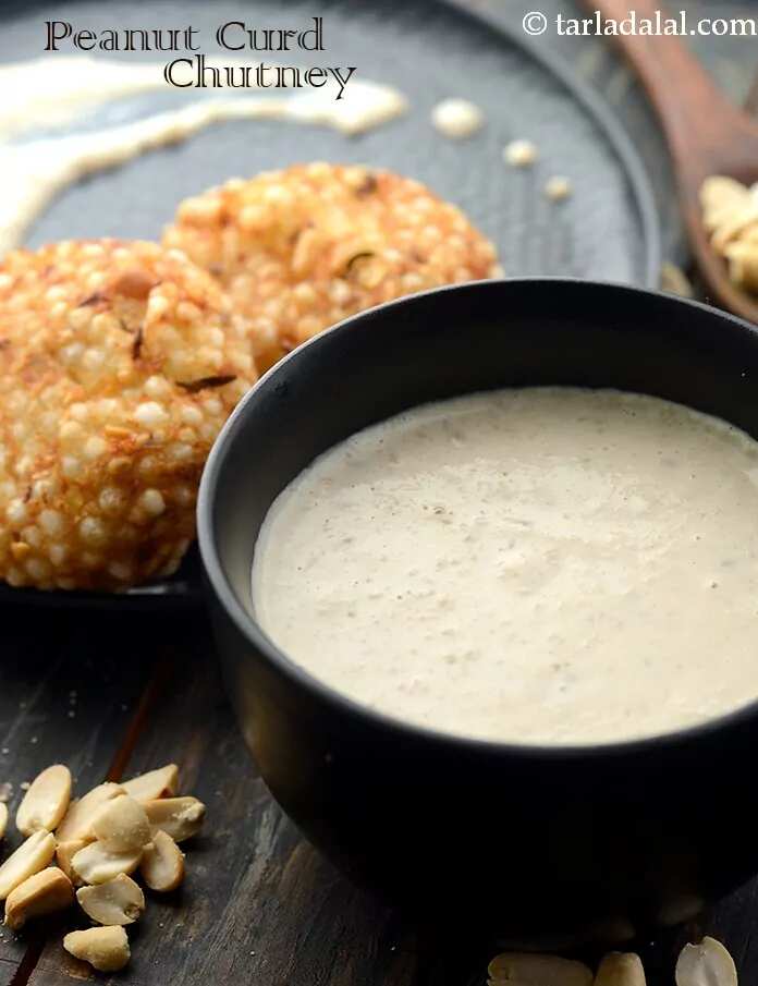 How to make Peanut Curd Chutney Recipe