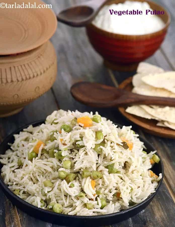 How to make Pressure Cooker Veg Pulao Recipe