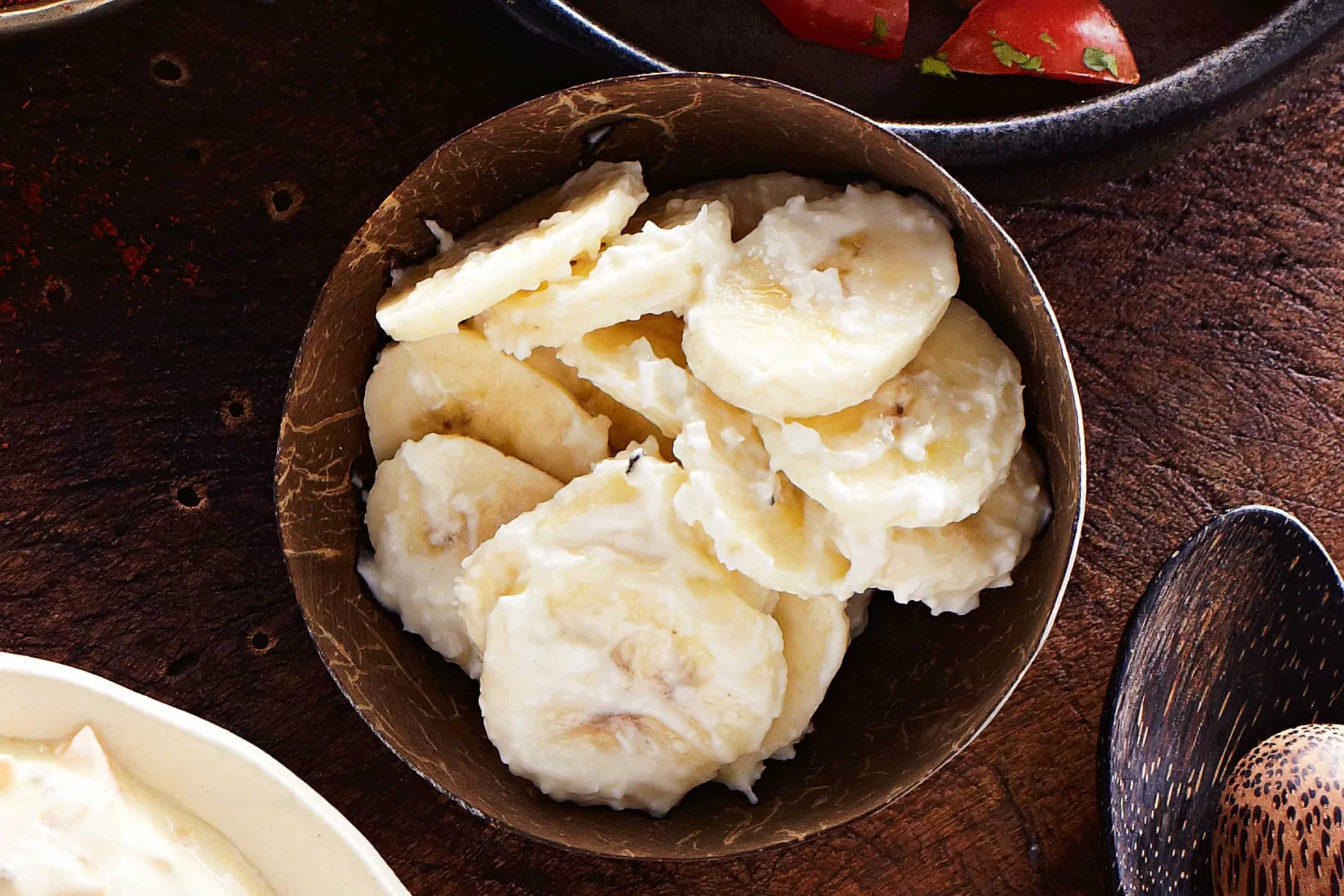 How to make Banana And Coconut Sambal Recipe