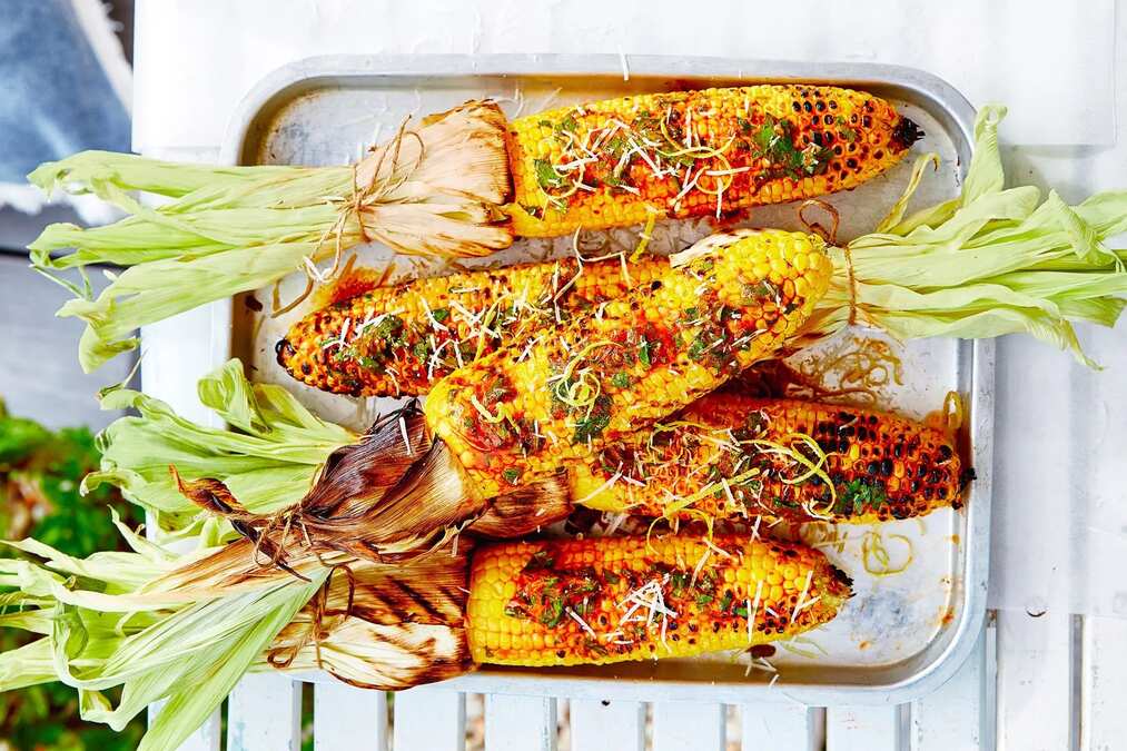 BBQ Corn With Smoky Paprika Butter