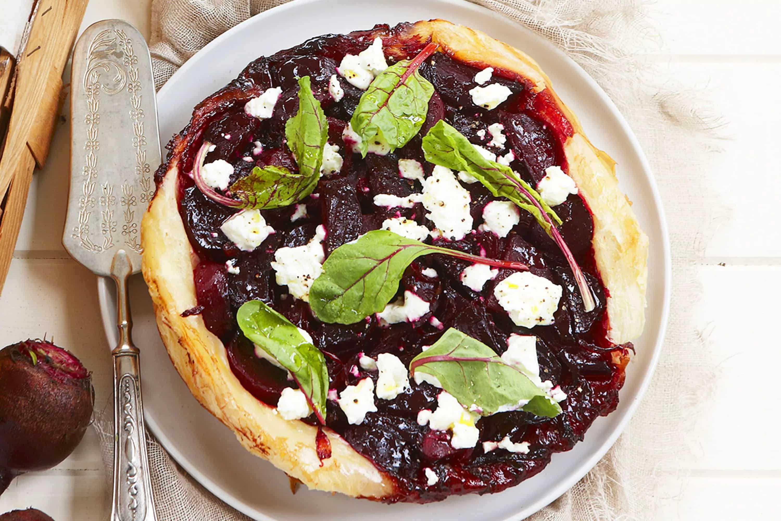 How to make Caramelised Beetroot Tarte Tartin Recipe